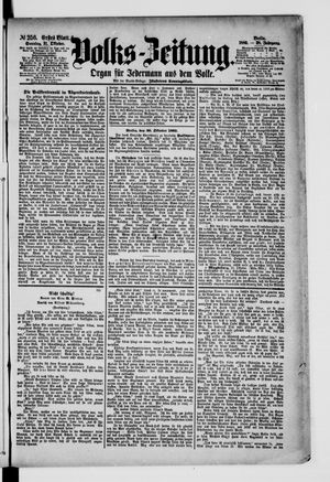 Volks-Zeitung on Oct 31, 1880