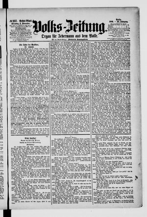 Volks-Zeitung on Nov 2, 1880
