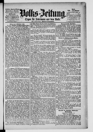 Volks-Zeitung on Nov 4, 1880