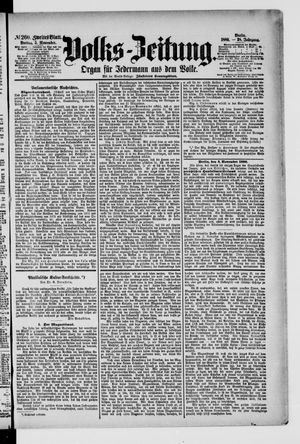 Volks-Zeitung on Nov 5, 1880