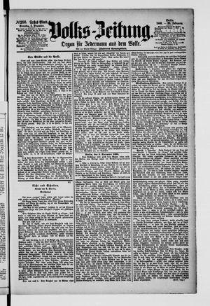 Volks-Zeitung vom 05.12.1880