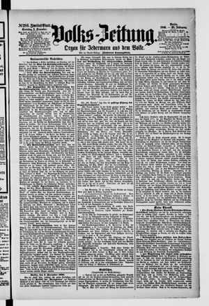 Volks-Zeitung vom 05.12.1880