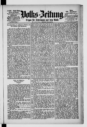 Volks-Zeitung on Dec 10, 1880