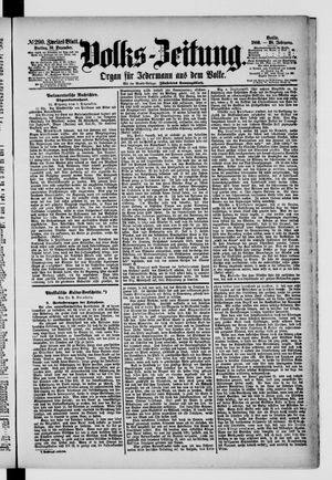 Volks-Zeitung on Dec 10, 1880