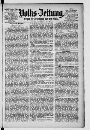 Volks-Zeitung on Dec 12, 1880