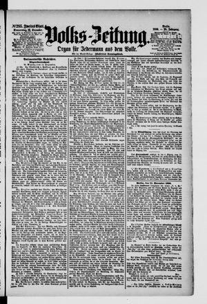 Volks-Zeitung on Dec 16, 1880