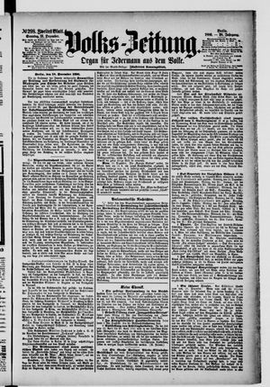 Volks-Zeitung vom 19.12.1880