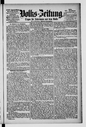 Volks-Zeitung vom 22.12.1880