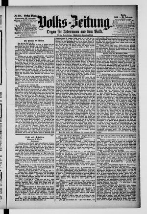 Volks-Zeitung on Dec 23, 1880