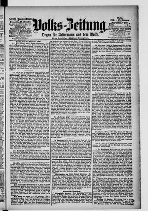 Volks-Zeitung on Dec 23, 1880