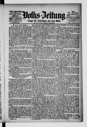 Volks-Zeitung vom 29.12.1880