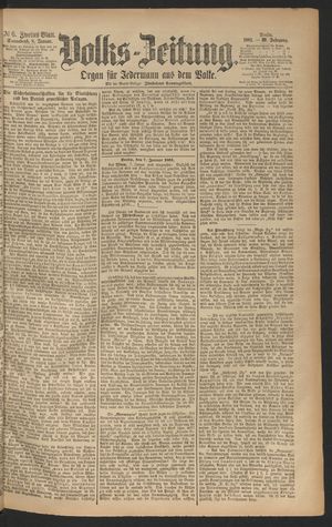 Volks-Zeitung vom 08.01.1881