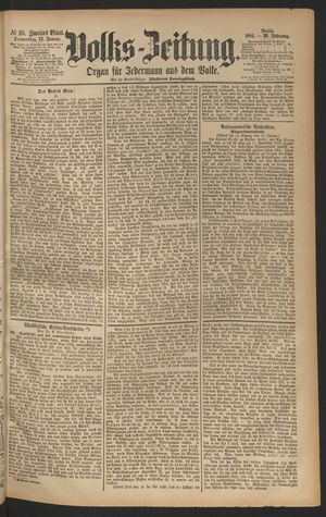 Volks-Zeitung on Jan 13, 1881