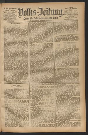 Volks-Zeitung vom 04.02.1881