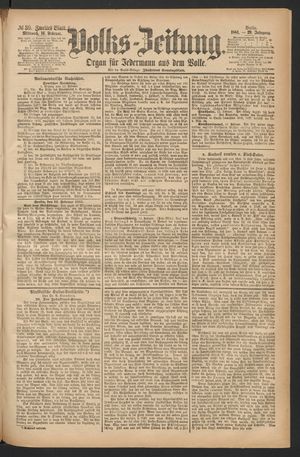 Volks-Zeitung vom 16.02.1881