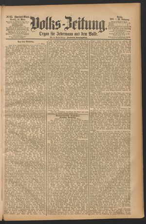 Volks-Zeitung on Mar 18, 1881