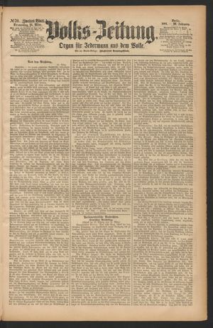 Volks-Zeitung on Mar 24, 1881