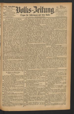 Volks-Zeitung vom 03.06.1881
