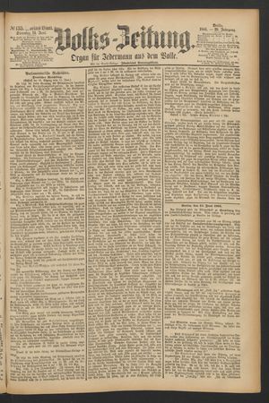 Volks-Zeitung vom 14.06.1881