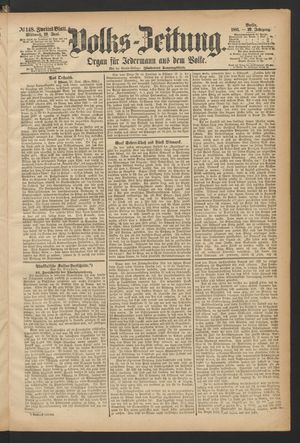Volks-Zeitung vom 29.06.1881