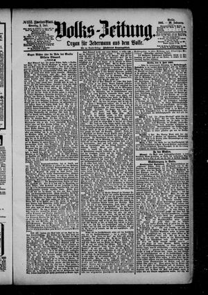 Volks-Zeitung on Jul 3, 1881