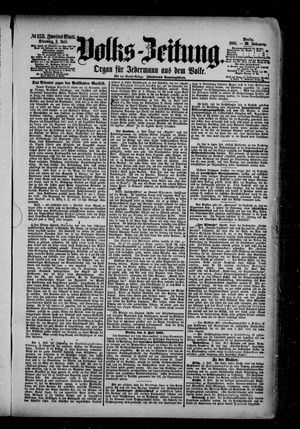 Volks-Zeitung on Jul 5, 1881