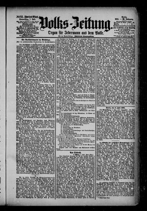 Volks-Zeitung vom 07.07.1881