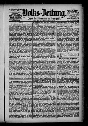 Volks-Zeitung vom 08.07.1881