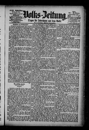 Volks-Zeitung vom 15.07.1881