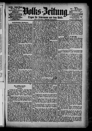 Volks-Zeitung vom 17.07.1881