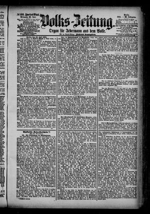Volks-Zeitung vom 20.07.1881