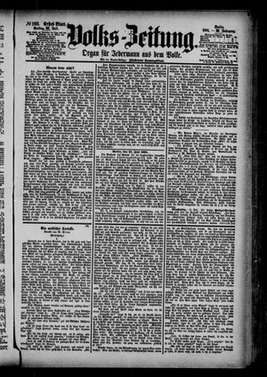 Volks-Zeitung on Jul 22, 1881