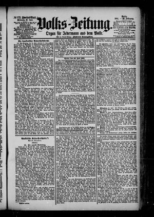 Volks-Zeitung vom 27.07.1881