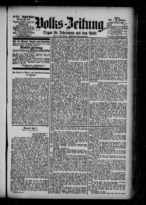 Volks-Zeitung vom 29.07.1881