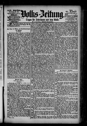 Volks-Zeitung vom 30.07.1881