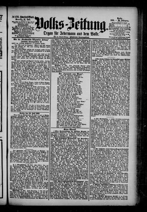 Volks-Zeitung vom 31.07.1881