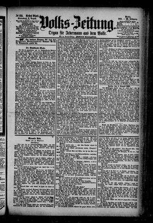 Volks-Zeitung vom 06.08.1881
