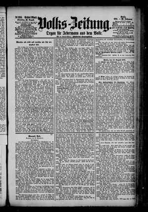 Volks-Zeitung vom 16.08.1881