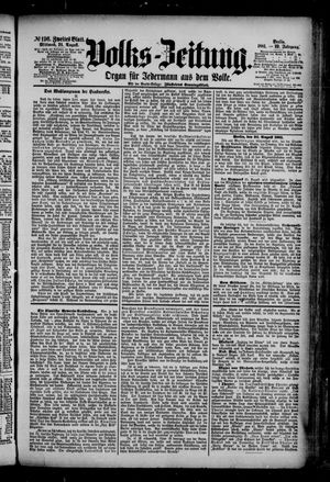 Volks-Zeitung on Aug 24, 1881