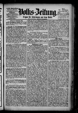 Volks-Zeitung vom 04.09.1881