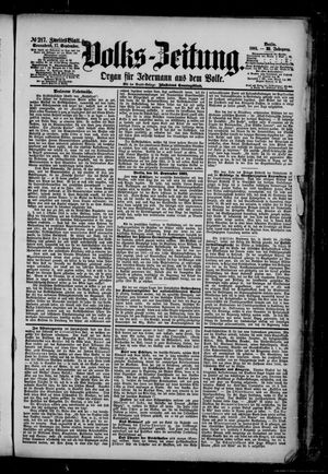 Volks-Zeitung vom 17.09.1881