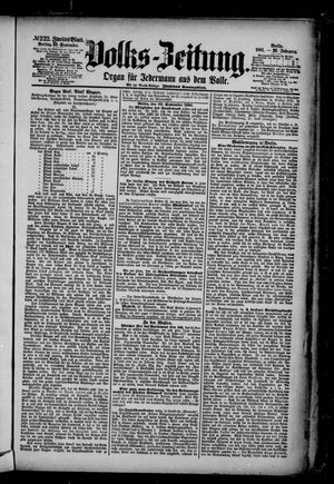 Volks-Zeitung vom 23.09.1881