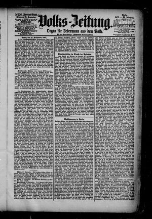 Volks-Zeitung vom 28.09.1881