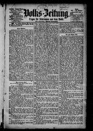 Volks-Zeitung vom 01.10.1881