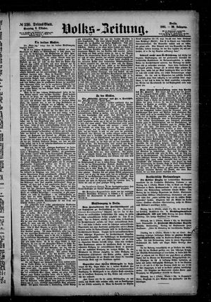 Volks-Zeitung vom 02.10.1881
