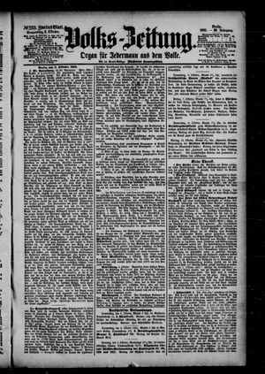 Volks-Zeitung vom 06.10.1881