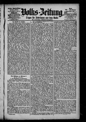 Volks-Zeitung vom 07.10.1881