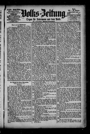 Volks-Zeitung vom 12.10.1881