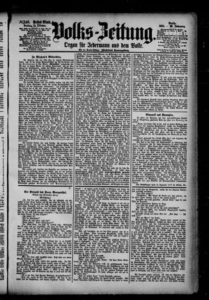 Volks-Zeitung vom 14.10.1881