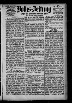 Volks-Zeitung vom 16.10.1881